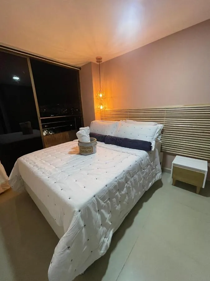 Lujoso Apartaestudio Completo 601 Medellin, Con Balcon Y Hermosa Vista A La Ciudad Apartamento